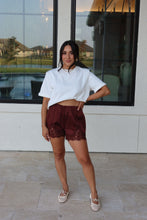 Load image into Gallery viewer, LILLY LACE TRIM SHORTS