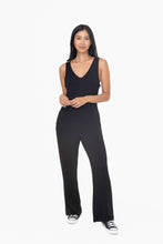 Load image into Gallery viewer, FRENCH TERRY LOUNGE WIDE LEG JUMPSUIT | FINAL SALE