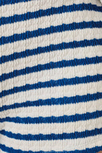 Load image into Gallery viewer, HARRIET STRIPED VEST &amp; SHORT SET | ROYAL BLUE &amp; WHITE