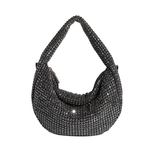 MILLY SMALL TOP HANDLE BAG | BLACK