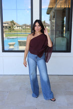 Load image into Gallery viewer, CECILIA HIGH RISE WIDE LEG DENIM JEANS