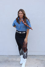 Load image into Gallery viewer, GWEN DENIM CROPPED TOP