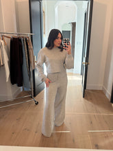 Load image into Gallery viewer, MAISIE SWEATER TOP &amp; PANT SET | LT MOCHA