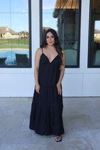 Load image into Gallery viewer, BECCA SPAGHETTI STRAP TIERED MAXI DRESS