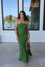 Load image into Gallery viewer, IBIZA PALM LINEN BLEND MAXI DRESS