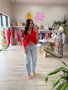 CAITLIN SUPER HIGH RISE BARREL JEANS