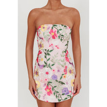 Load image into Gallery viewer, LILLY FLORAL EMBELLISHED MINI DRESS | MULTI