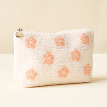 Load image into Gallery viewer, FLOWER TEDDY POUCH | PEACHY