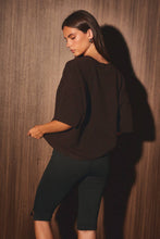 Load image into Gallery viewer, AUTUMN CREW NECK BOXY SWEATER TOP | BROWN