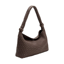 Load image into Gallery viewer, QUINN RECYCLED VEGAN SHOULDER BAG | ESPRESSO