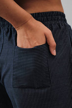 Load image into Gallery viewer, ROMY STRIPED SHORTS | NAVY