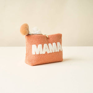 MAMA TEDDY POUCH | PUMPKIN