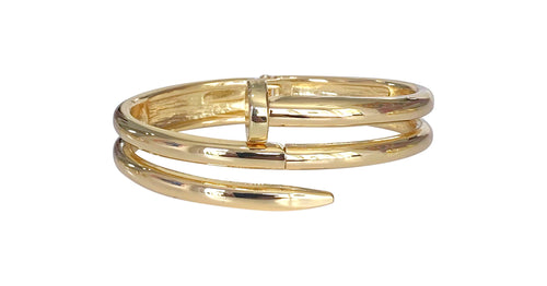 HARDING NAIL BRACELET | GOLD