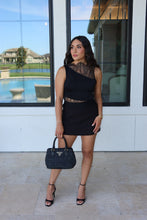 Load image into Gallery viewer, SABLE LACE SLEEVELESS TOP | BLACK