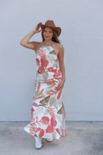 Load image into Gallery viewer, TULA STONE HALTER MAXI DRESS