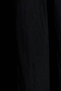 AMAYA OPEN BACK TOP & HIGHWAISTED FLARE PANT SET | BLACK