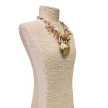 Load image into Gallery viewer, MOCHA MOUSSE BOHO SHELL NECKLACE