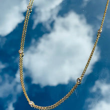 Load image into Gallery viewer, COVA ACCENTED DAINTY NECKLACE | GOLD FILLED