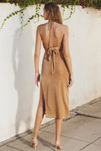 Load image into Gallery viewer, CHAMPAGNE KISSES MIDI DRESS | FINAL SALE