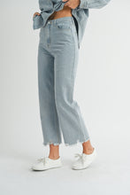 Load image into Gallery viewer, TANNER RHINSTONE HIGH RISE STRAIGHT LEG JEANS