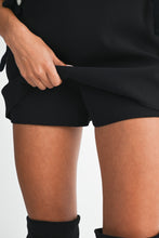 Load image into Gallery viewer, HAVEN HIGH WAIST SKORT | BLACK