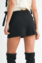 Load image into Gallery viewer, HAVEN HIGH WAIST SKORT | BLACK