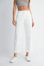 Load image into Gallery viewer, BRIELLE BARREL LEG CROPPED PANT