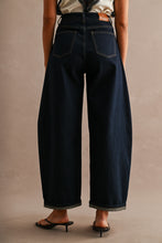 Load image into Gallery viewer, INDIGO HIGH RISE BARREL JEANS | DK DENIM