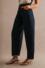 Load image into Gallery viewer, INDIGO HIGH RISE BARREL JEANS | DK DENIM