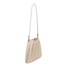 Load image into Gallery viewer, CARRIE PLEATED SHOULDER BAG | IVORY
