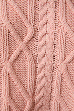 Load image into Gallery viewer, CLAIRE KNIT SWEATER TOP | LT CORAL
