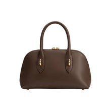 Load image into Gallery viewer, RUE TOP HANDLE VEGAN BAG | ESPRESSO
