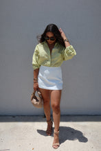 Load image into Gallery viewer, ELLIS STRIPED BUTTON DOWN | LIME
