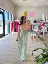 Load image into Gallery viewer, ISLAND TIME FRONT BOW MAXI DRESS | MINT