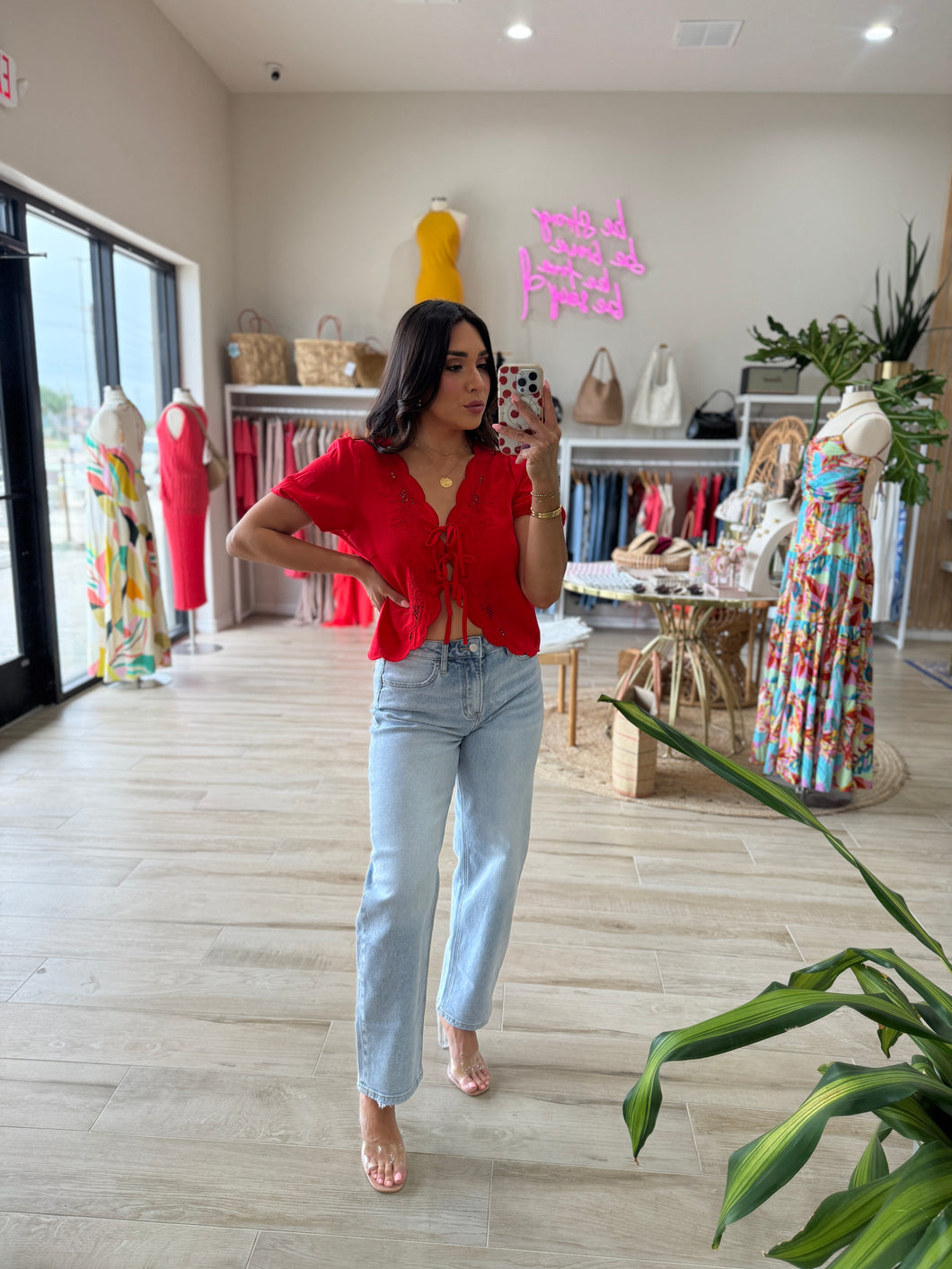 CAITLIN SUPER HIGH RISE BARREL JEANS