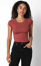 Load image into Gallery viewer, AUBREY CAP SLEEVE TOP