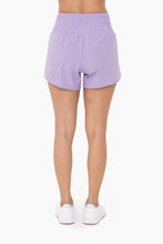 Load image into Gallery viewer, HIGHWAIST SPLIT SHORTS | PURPLE ORCHID