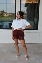Load image into Gallery viewer, LILLY LACE TRIM SHORTS