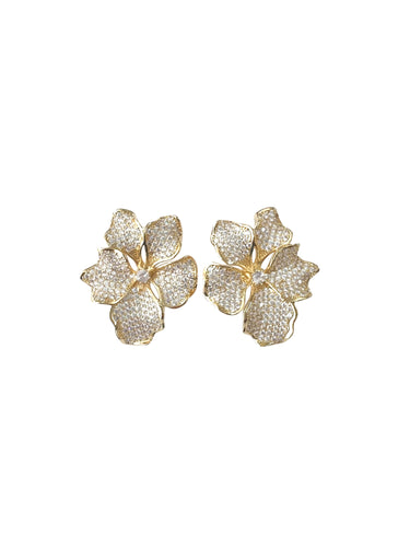 CALLIOPE FLOWER STATEMENT EARRINGS