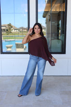 Load image into Gallery viewer, CECILIA HIGH RISE WIDE LEG DENIM JEANS