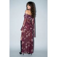 Load image into Gallery viewer, WILD HEART FLORAL OFF SHOULDER DRESS