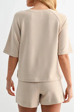 Load image into Gallery viewer, LANI LOUNGE SHORT SET | NATURAL