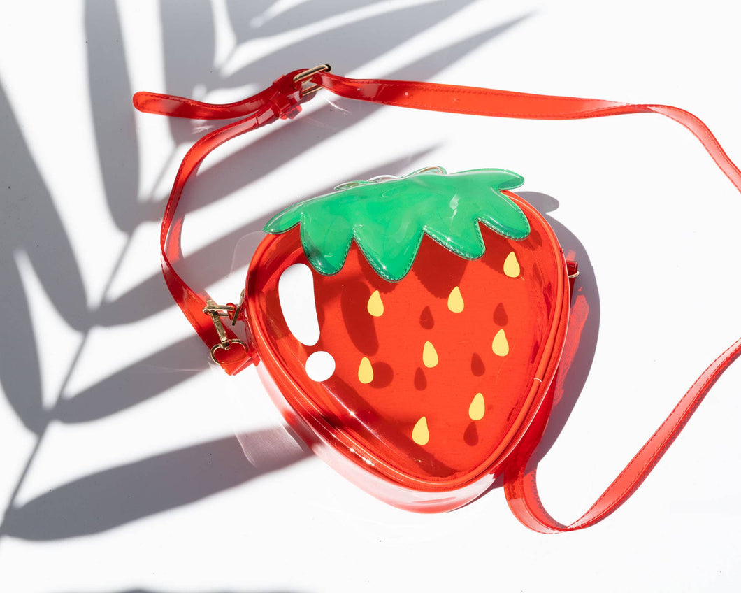 JELLY FRUIT HANDBAG | STRAWBERRY