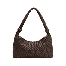 Load image into Gallery viewer, QUINN RECYCLED VEGAN SHOULDER BAG | ESPRESSO