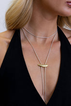 Load image into Gallery viewer, WESTERN TWO-TONE BOLO NECKLACE | SAHIRA