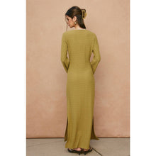 Load image into Gallery viewer, JADE ESCAPES BELL SLEEVE MAXI DRESS | OLIVE