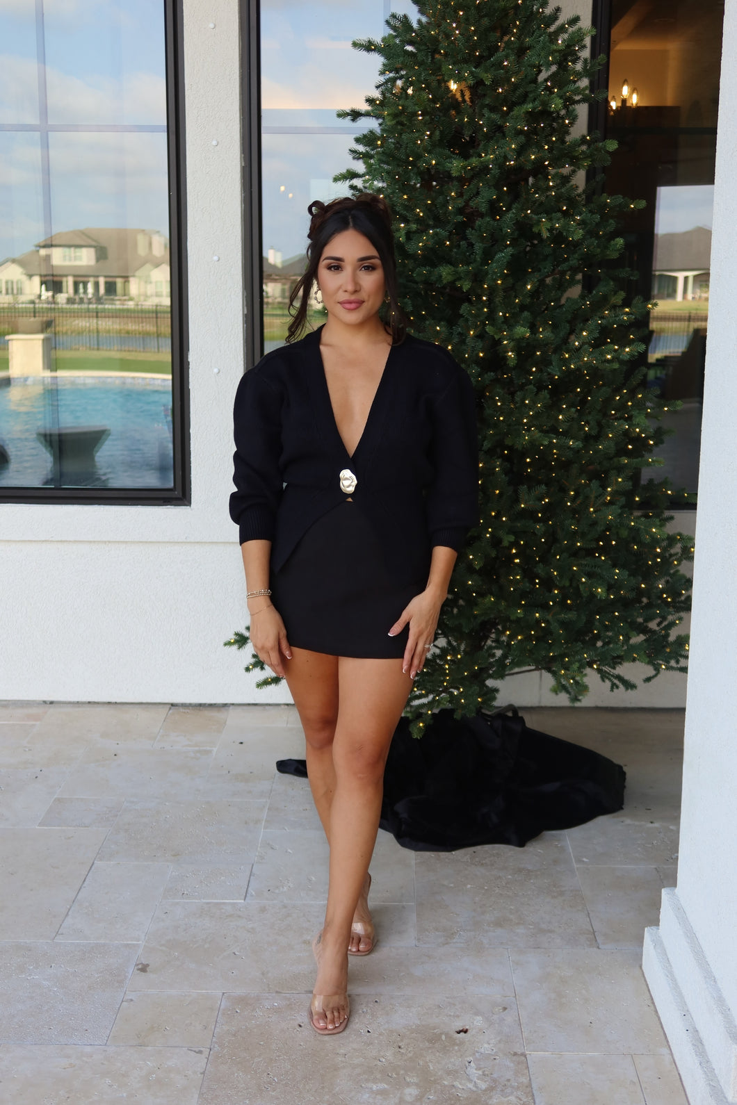 HAVEN HIGH WAIST SKORT | BLACK