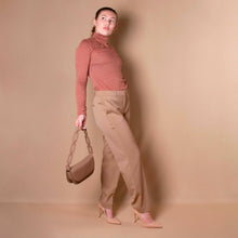 Load image into Gallery viewer, INEZ RECYCLED VEGAN SHOULDER BAG | TAUPE