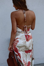 Load image into Gallery viewer, TULA STONE HALTER MAXI DRESS