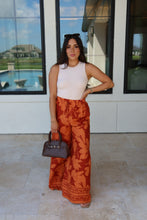 Load image into Gallery viewer, GRETA WIDE LEG  PANTS | AUTUMN TROPICS